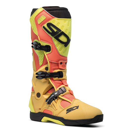 Sidi Crossair Offroad Boots Gold/Lime