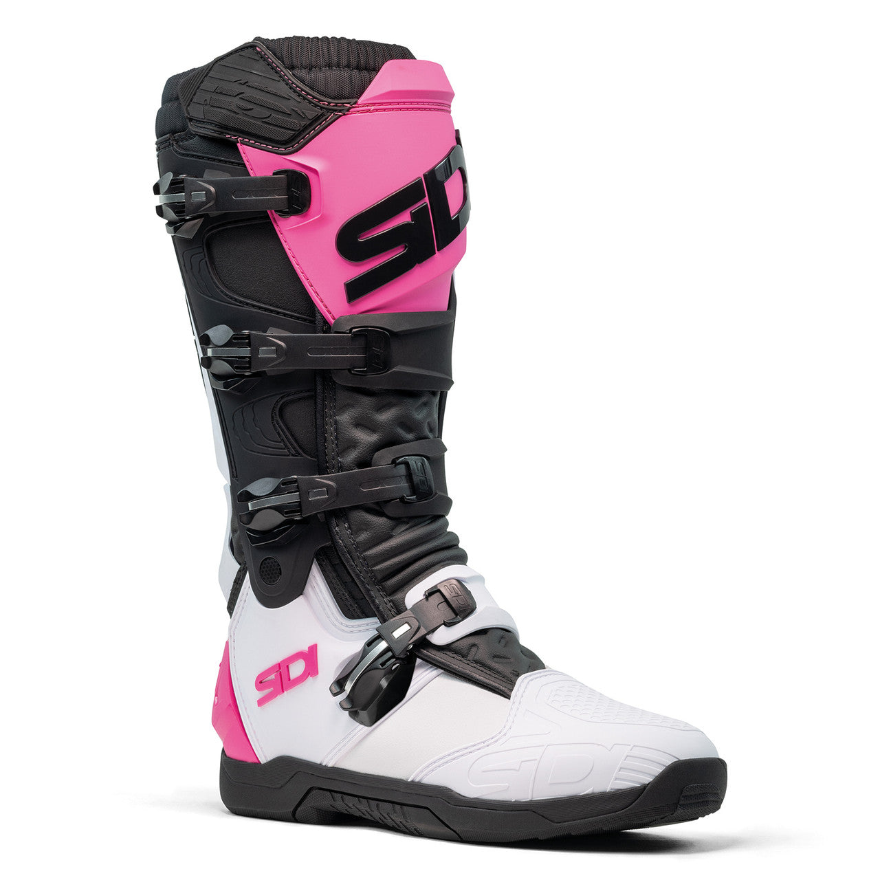 Sidi X Power SC Offroad Boots White/Black/Pink