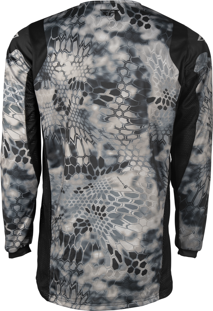 FLY Racing 2025 Patrol Kryptek Jersey Grey/Black