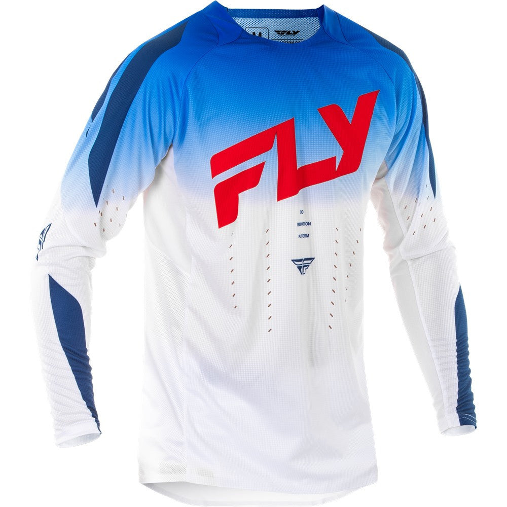 FLY Racing 2025 Evolution DST Jersey Pant Combo Red/White/Blue