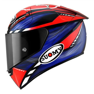 Suomy SR-GP On Board Racing Helmet - Blue/Red