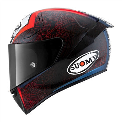 Suomy SR-GP Bagnaia Replica Racing Helmet - Black/Red/Blue