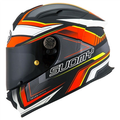 Suomy 2019 SR Sport Engine Matte Full Face Helmet - Black/Red