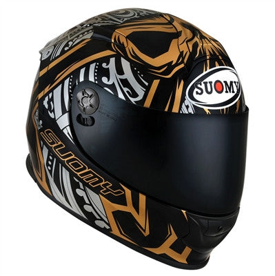 Suomy SR Sport Crossbone Racing Helmet - Gold
