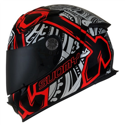 Suomy SR Sport Crossbone Racing Helmet - Red