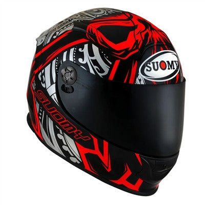 Suomy SR Sport Crossbone Racing Helmet - Red