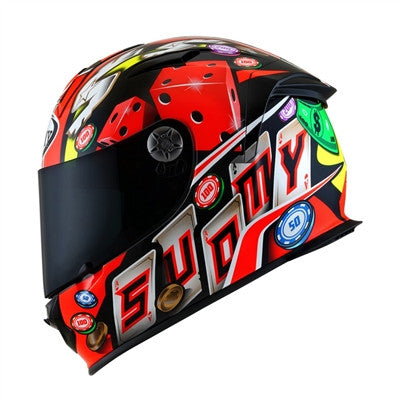 Suomy SR Sport Vegaz Racing Helmet - Multi