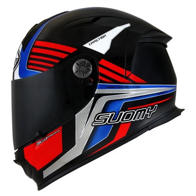 Suomy SR Sport Attraction Racing Helmet - Blue/Red