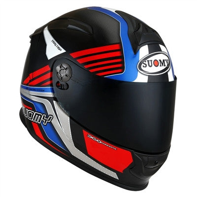 Suomy SR Sport Attraction Racing Helmet - Blue/Red