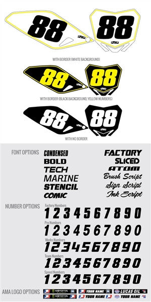 Factory Effex DX1 Suzuki Standard Backgrounds