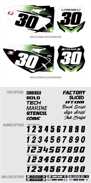 Factory Effex DX1 Kawasaki Rev Backgrounds
