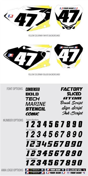 Factory Effex DX1 Suzuki Atak Backgrounds