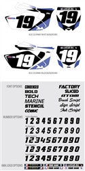 Factory Effex DX1 Yamaha Atak Backgrounds