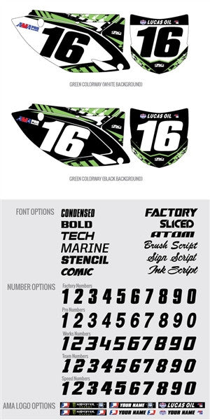 Factory Effex DX1 Kawasaki Electric Backgrounds