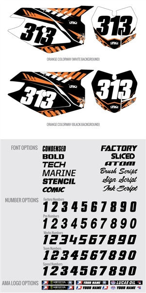 Factory Effex DX1 KTM Electric Backgrounds