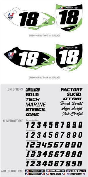 Factory Effex DX1 Kawasaki EVO Backgrounds