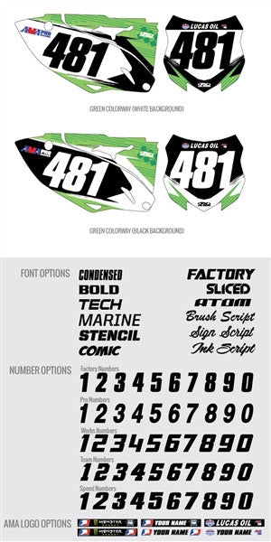 Factory Effex DX1 Kawasaki Shattered Backgrounds