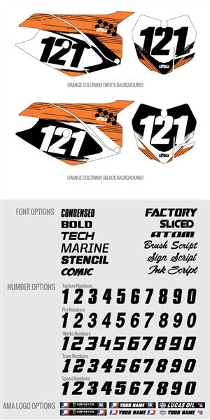 Factory Effex DX1 KTM Shattered Backgrounds