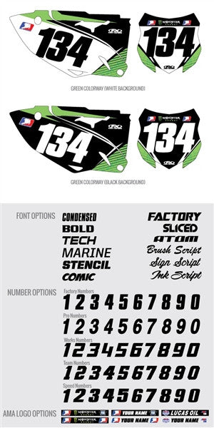 Factory Effex DX1 Kawasaki Element Backgrounds