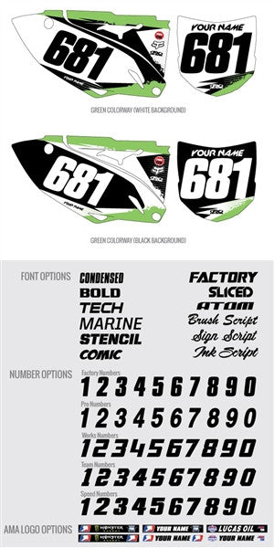 Factory Effex DX1 Kawasaki Elite Backgrounds