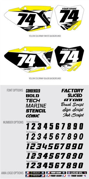 Factory Effex DX1 Suzuki Elite Backgrounds