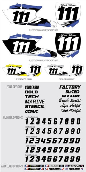 Factory Effex DX1 Yamaha Elite Backgrounds