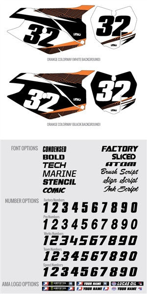Factory Effex DX1 KTM Apex Backgrounds