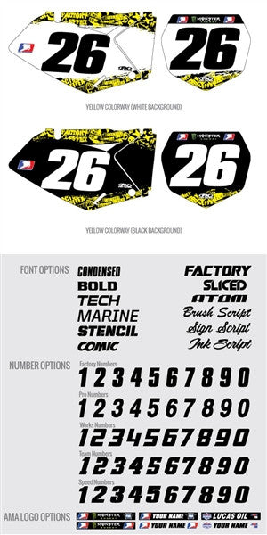 Factory Effex DX1 Suzuki Signature Backgrounds