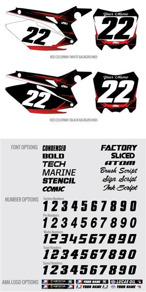 Factory Effex DX1 Honda Two Two Backgrounds