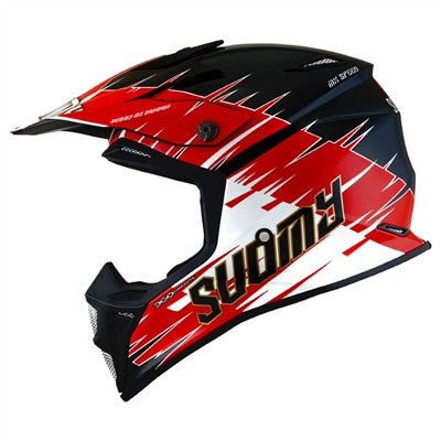 Suomy MX Speed Wrap Offroad MIPS Helmet - Black/Red