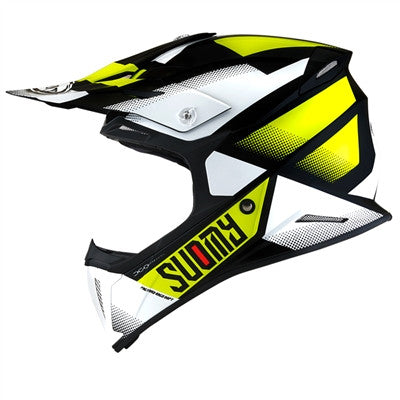 Suomy X-Wing Grip Offroad Helmet - Black/Yellow