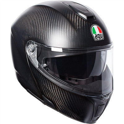 AGV Matte Sport Modular Helmet - Matte Carbon