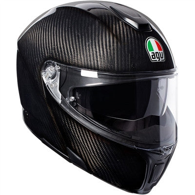 AGV Solid Sport Modular Helmet - Glossy Carbon