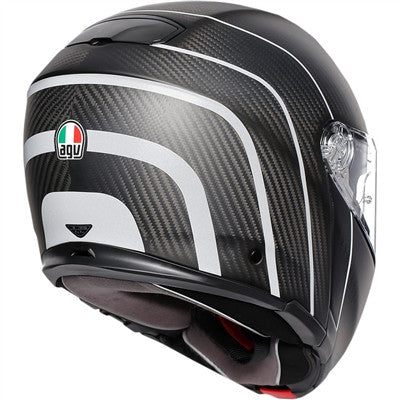 AGV Refractive Sport Modular Helmet - Black/White