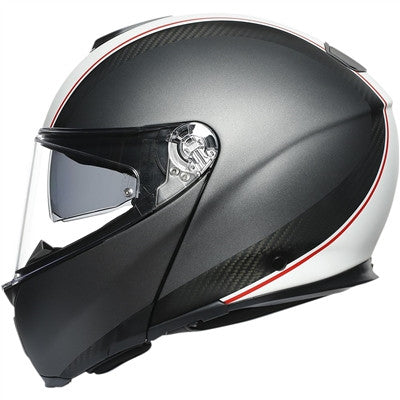 AGV SportModular Cover Helmet - Matte Gunmetal White
