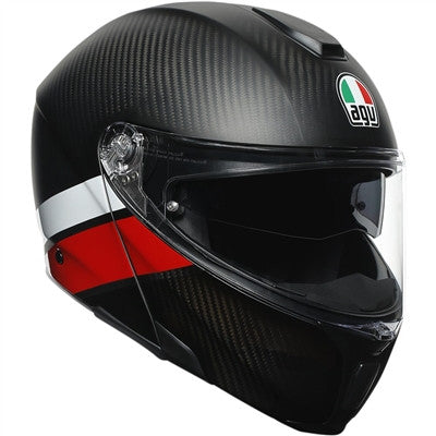 AGV SportModular Layer Helmet - Carbon/Red/White