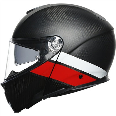 AGV SportModular Layer Helmet - Carbon/Red/White