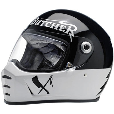 Biltwell Lane Splitter Full Face Helmet - Rusty Butcher
