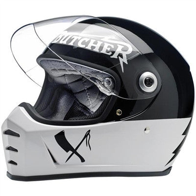 Biltwell Lane Splitter Full Face Helmet - Rusty Butcher