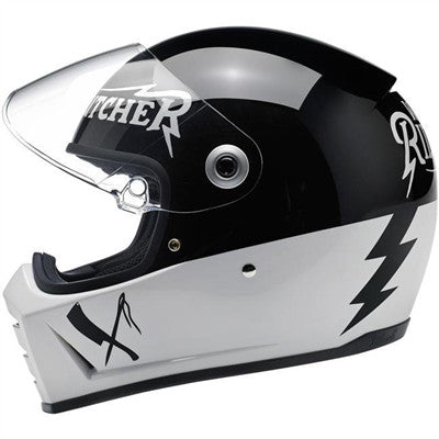 Biltwell Lane Splitter Full Face Helmet - Rusty Butcher