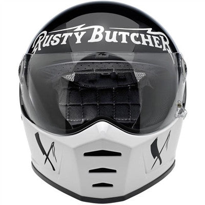 Biltwell Lane Splitter Full Face Helmet - Rusty Butcher