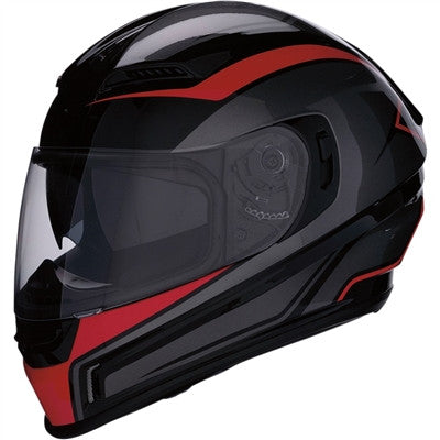 Z1R Jackal Aggressor Full Face Helmet - Red