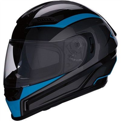 Z1R Jackal Aggressor Full Face Helmet - Blue