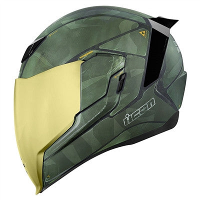 Icon Airflite Battlescar 2 Full Face Helmet - Green