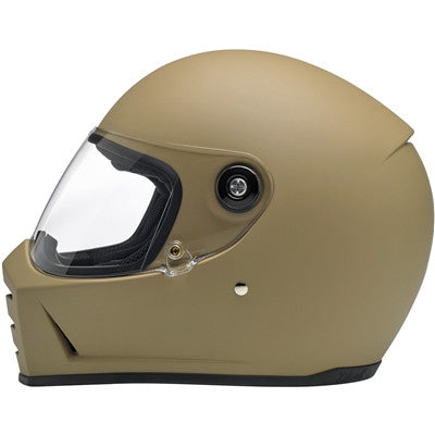 Biltwell Lane Splitter Full Face Helmet - Flat Coyote Tan