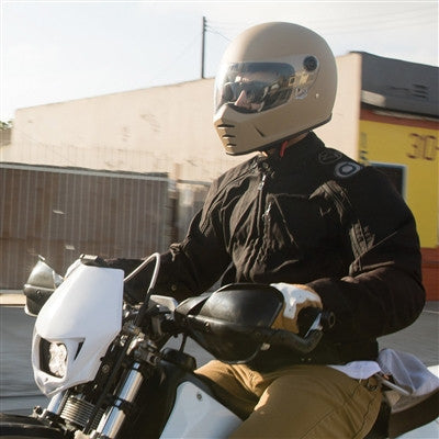 Biltwell Lane Splitter Full Face Helmet - Flat Coyote Tan