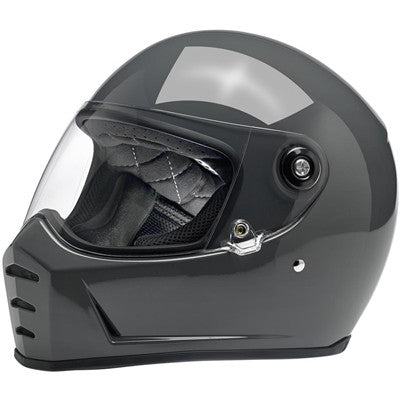 Biltwell Lane Splitter Full Face Helmet - Gloss Storm Grey