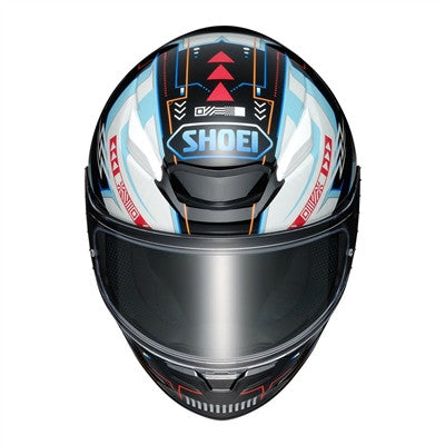 Shoei RF-1400 Arcane TC-10 Full Face Helmet - White/Black/Blue