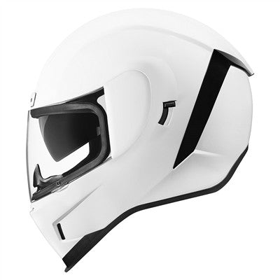 Icon Airform Solid Full Face Helmet - White