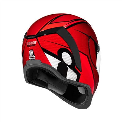 Icon Airform Conflux Full Face Helmet - Red